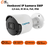 IP bullet kamera 5MP, 2,8 mm, IR 30 m, IP66